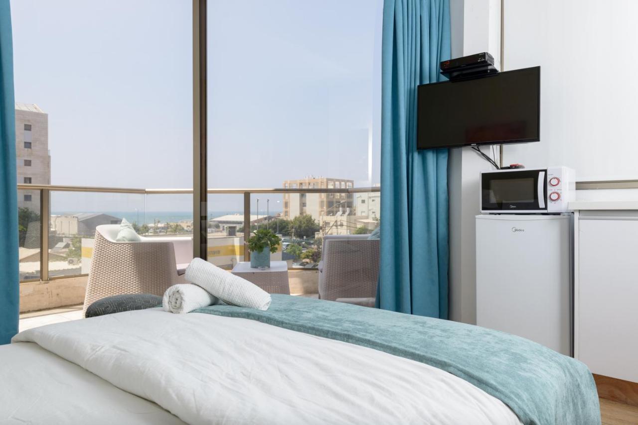 תל אביב Studio & Apartments On The Beach By Aspentlv מראה חיצוני תמונה